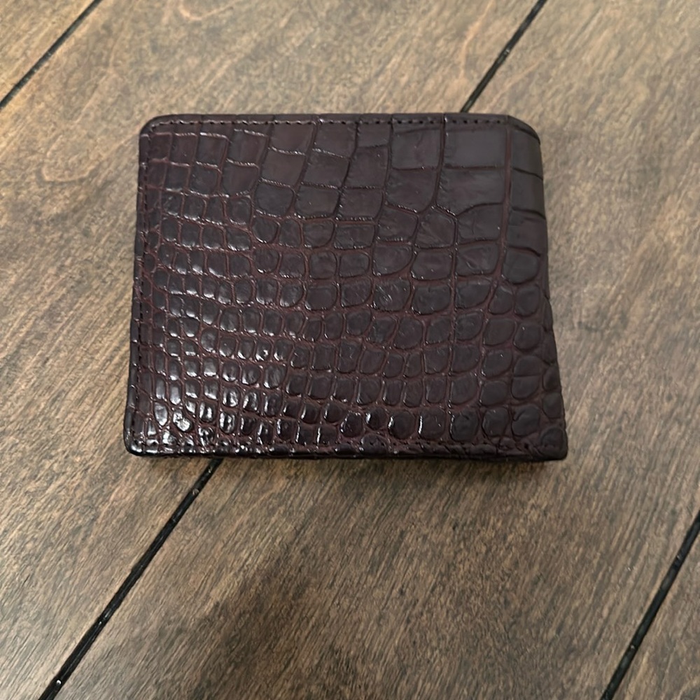 Crocodile Skin Wallet